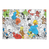 LOONEY TUNES™ Colour Pop Pattern Kussensloop (Voorkant)