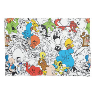LOONEY TUNES™ Colour Pop Pattern Kussensloop