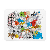 LOONEY TUNES™ Colour Pop Pattern Magneet (Horizontaal)