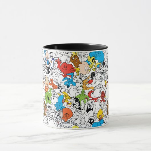 LOONEY TUNES™ Colour Pop Pattern Mok (Midden)
