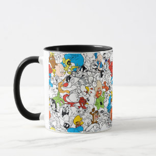 LOONEY TUNES™ Colour Pop Pattern Mok