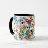 LOONEY TUNES™ Colour Pop Pattern Mok (Voorkant links)