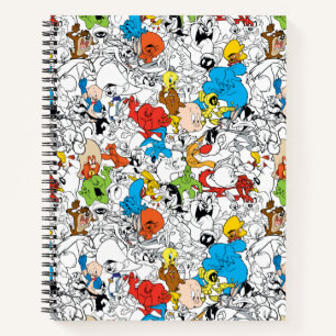 LOONEY TUNES™ Colour Pop Pattern Notitieboek