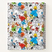 LOONEY TUNES™ Colour Pop Pattern Notitieboek (Achterkant)