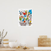 LOONEY TUNES™ Colour Pop Pattern Poster (Keuken)