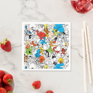 LOONEY TUNES™ Colour Pop Pattern Servet