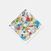 LOONEY TUNES™ Colour Pop Pattern Servet (Hoek)