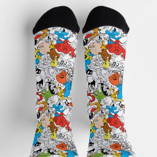 LOONEY TUNES™ Colour Pop Pattern Sokken (Top)