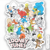 LOONEY TUNES™ Colour Pop Pattern Sticker (Voorkant)