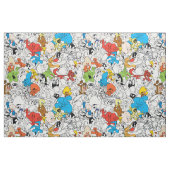 LOONEY TUNES™ Colour Pop Pattern Stof (Fat Quarter)