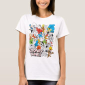 LOONEY TUNES™ Colour Pop Pattern T-shirt (Voorkant)