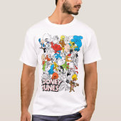 LOONEY TUNES™ Colour Pop Pattern T-shirt (Voorkant)