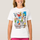 LOONEY TUNES™ Colour Pop Pattern T-shirt (Voorkant)