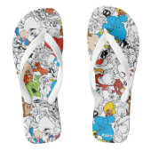 LOONEY TUNES™ Colour Pop Pattern Teenslippers (Voetbed)