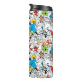 LOONEY TUNES™ Colour Pop Pattern Thermosbeker (Geroteerd rechts)