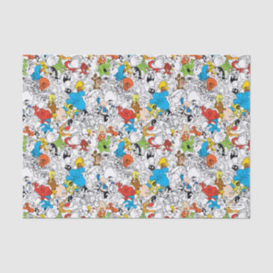LOONEY TUNES™ Colour Pop Pattern Tissuepapier