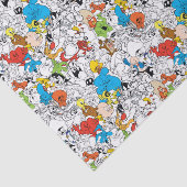 LOONEY TUNES™ Colour Pop Pattern Tissuepapier (Detail)