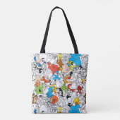 LOONEY TUNES™ Colour Pop Pattern Tote Bag (Achterkant)