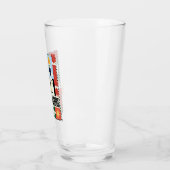 LOONEY TUNES™ DAFFY DUCK™ Holiday Quackers Glas (Links)