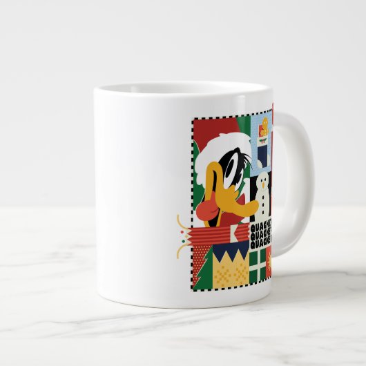 LOONEY TUNES™ DAFFY DUCK™ Holiday Quackers Grote Koffiekop (Voorkant rechts)