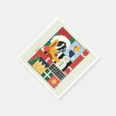 LOONEY TUNES™ DAFFY DUCK™ Holiday Quackers Servet (Hoek)