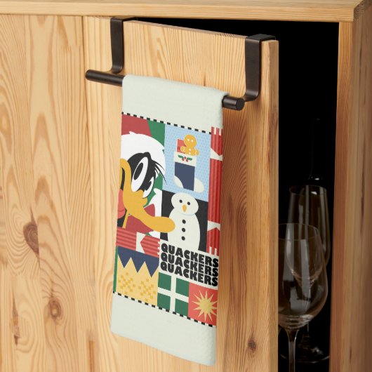 LOONEY TUNES™ DAFFY DUCK™ Holiday Quackers Theedoek (Derde Gevouwen)