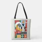 LOONEY TUNES™ DAFFY DUCK™ Holiday Quackers Tote Bag (Achterkant)