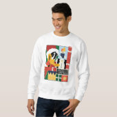 LOONEY TUNES™ DAFFY DUCK™ Holiday Quackers Trui (Voorkant volledig)