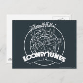 LOONEY TUNES™ DAT IS ALLE FOLKS!™ BRIEFKAART (Voorkant / Achterkant)