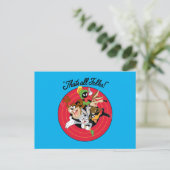 LOONEY TUNES™ "DAT IS ALLE FOLKS!™" Bullseye Group Briefkaart (Staand voorkant)