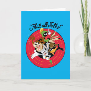 LOONEY TUNES™ "DAT IS ALLE FOLKS!™" Bullseye Group Kaart