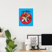 LOONEY TUNES™ "DAT IS ALLE FOLKS!™" Bullseye Group Poster (Thuiskantoor)