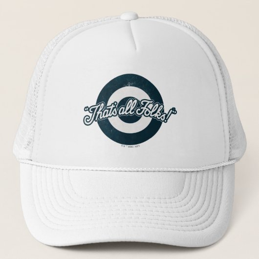  LOONEY TUNES™ "DAT IS ALLE FOLKS!™" TRUCKER PET (Voorkant)