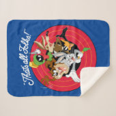 LOONEY TUNES™ "DAT IS ALLEMAAL FOLKS!™" Bullseye G Sherpa Deken (Voorkant (horizontaal))