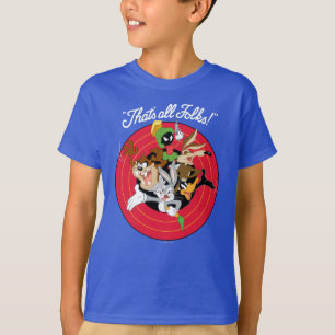 LOONEY TUNES™ "DAT IS ALLEMAAL FOLKS!™" Bullseye G T-shirt