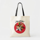 LOONEY TUNES™ "DAT IS ALLEMAAL FOLKS!™" Bullseye G Tote Bag (Voorkant)