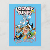LOONEY TUNES™ "DAT IS ALLEMAAL FOLKS!™" Group Stac Briefkaart (Voorkant)