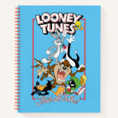 LOONEY TUNES™ "DAT IS ALLEMAAL FOLKS!™" Group Stac Notitieboek (Voorkant)