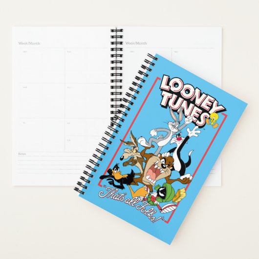 LOONEY TUNES™ "DAT IS ALLEMAAL FOLKS!™" Group Stac Planner (Display)