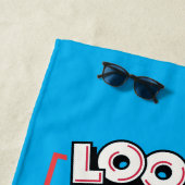 LOONEY TUNES™ "DAT IS ALLEMAAL FOLKS!™" Group Stac Strandlaken (In situ)