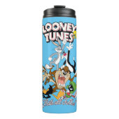 LOONEY TUNES™ "DAT IS ALLEMAAL FOLKS!™" Group Stac Thermosbeker (Voorkant)