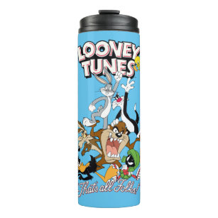 LOONEY TUNES™ "DAT IS ALLEMAAL FOLKS!™" Group Stac Thermosbeker
