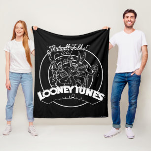 LOONEY TUNES™ DAT IS ALLEMAAL GEVOLGEN!™ FLEECE DEKEN