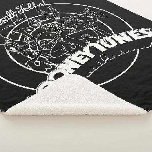 LOONEY TUNES™ DAT IS ALLEMAAL GEVOLGEN!™ SHERPA DEKEN (3/4)