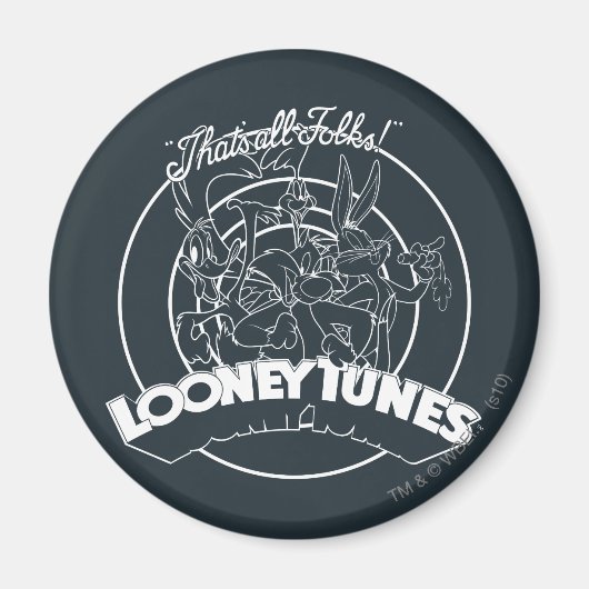 LOONEY TUNES™ DAT IS ALLES, MENSEN!™ MAGNEET (Voorkant)