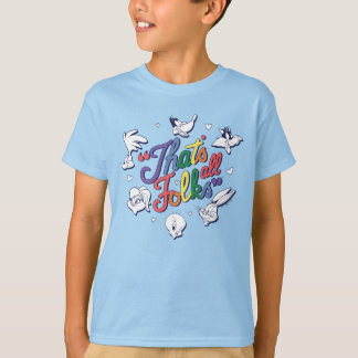 LOONEY TUNES™ - Dat is alles, mensen! Pride Badge T-shirt