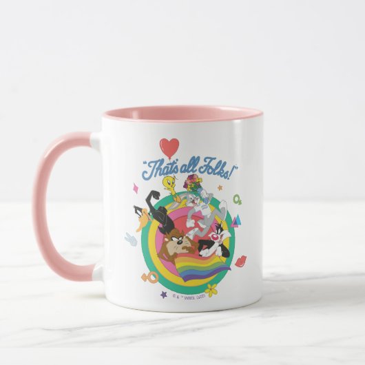 LOONEY TUNES™ - Dat is alles, mensen! Pride Roos Mok (Links)