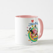 LOONEY TUNES™ - Dat is alles, mensen! Pride Roos Mok (Voorkant rechts)