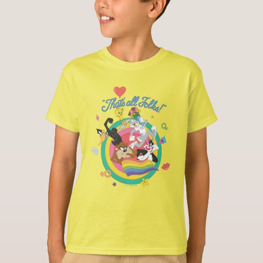 LOONEY TUNES™ - Dat is het, mensen! Pride Bullseye T-shirt (Voorkant)