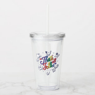 LOONEY TUNES™ - Dat zijn allemaal Folks! Pride Bad Acryl Drinkbeker